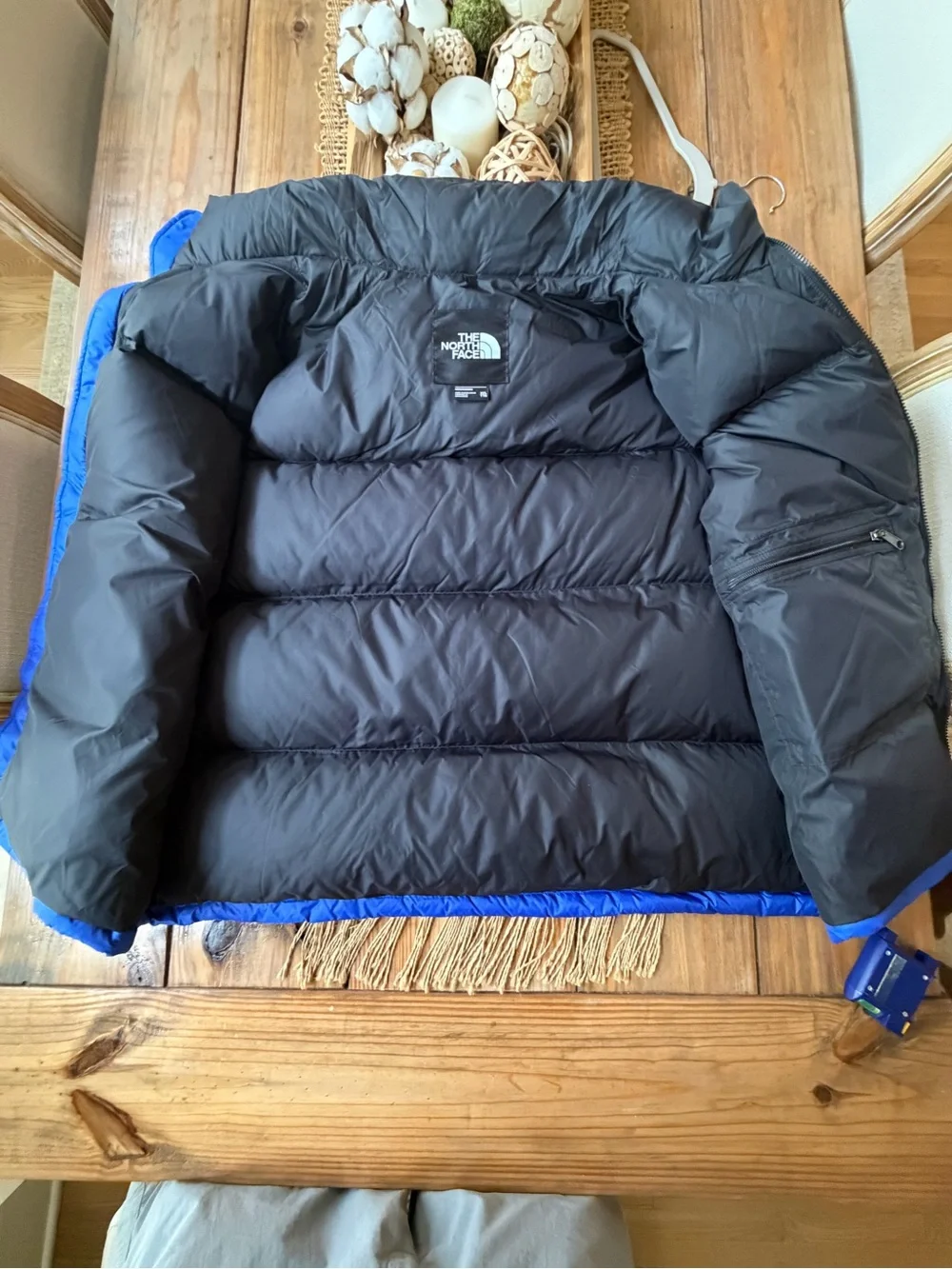 NORTH FACE 700 PRO DOWN VEST W HOOD NWOT MENS XXL